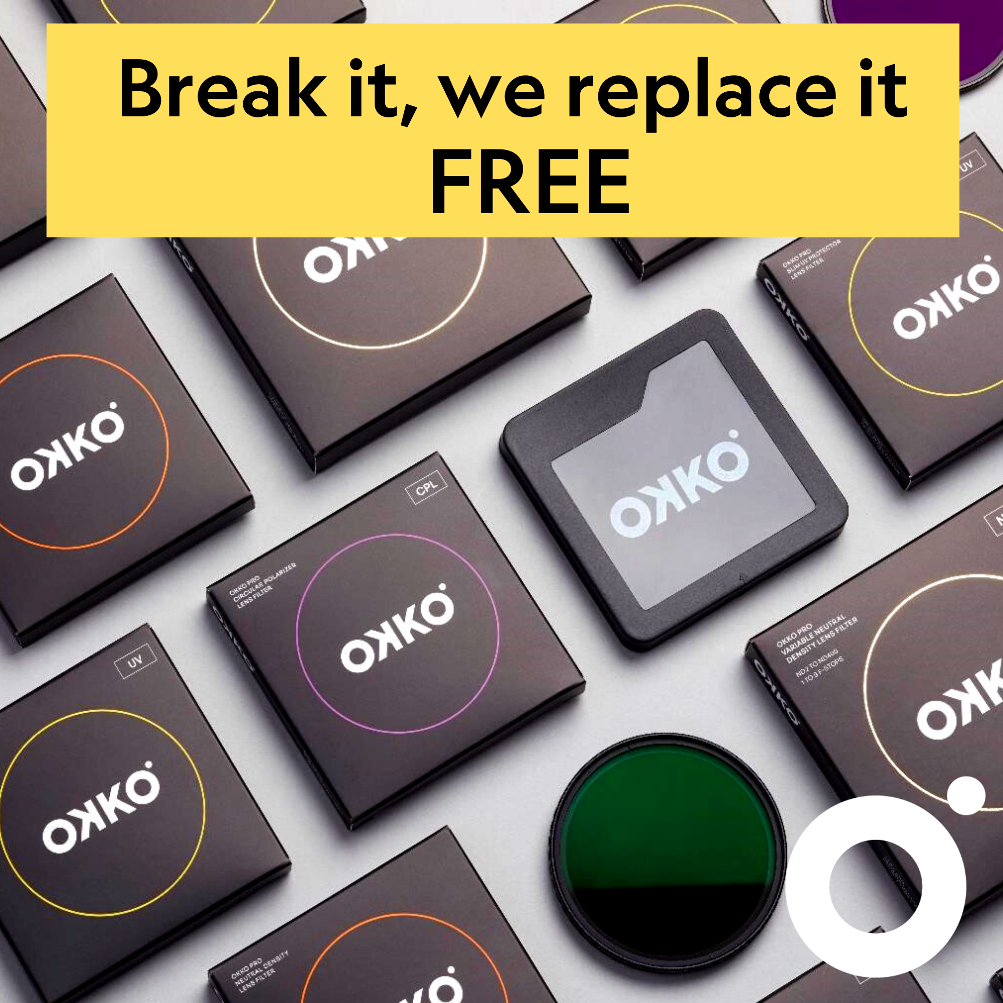 Okko Pro Neutral Density 10 Stop Filter